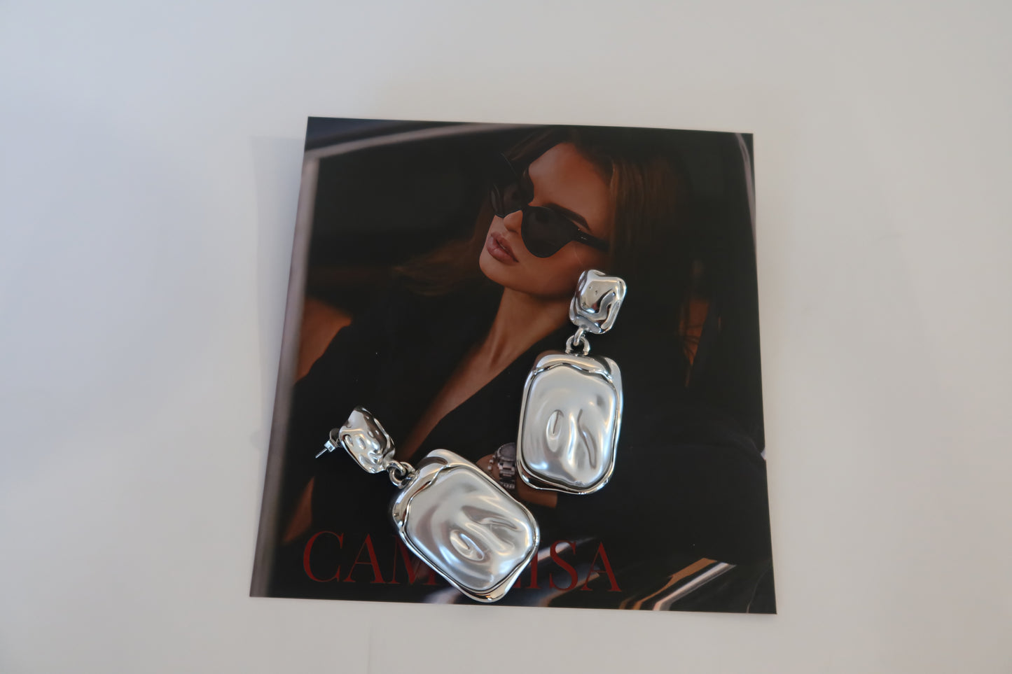 Boucles d'oreilles Camélia