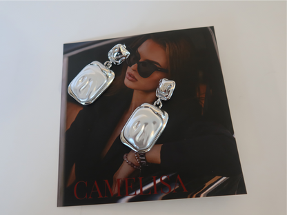 Boucles d'oreilles Camélia
